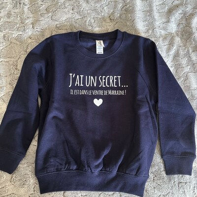 Coton Polyester Confortable Sweatshirt Personnalisé Team Mariée | EVJF | Témoin Mariage | Cadeau Demoiselle D'Honneur Team Bride