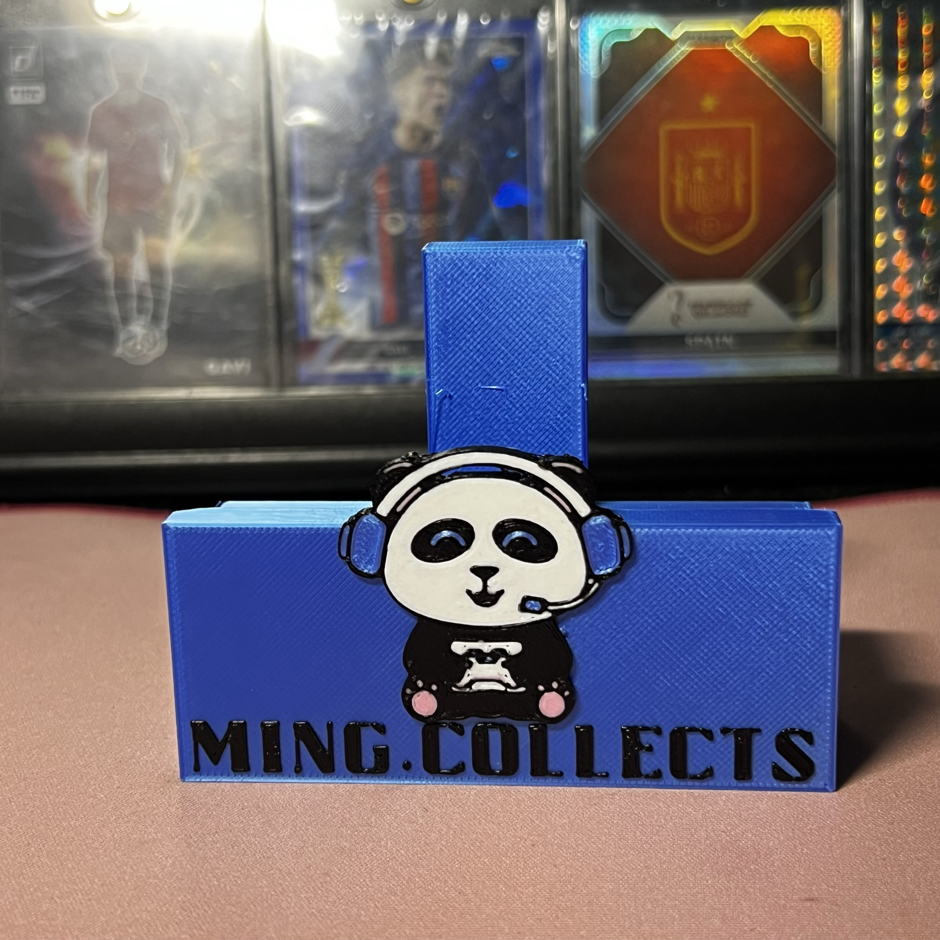 Custom Logo Trading Card Holder Personalized Display Stand Sports Cards for breakers and live stream sellers TCG 3D Printed