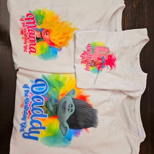 Trolls Birthday Shirt, Trolls Shirt, Trolls Printable Birthday, Trolls ...