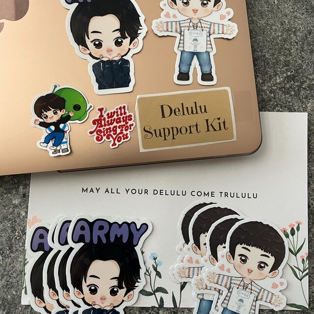 Jin ARMY Headband Vinyl Waterpoof Sticker | Jin Seokjin