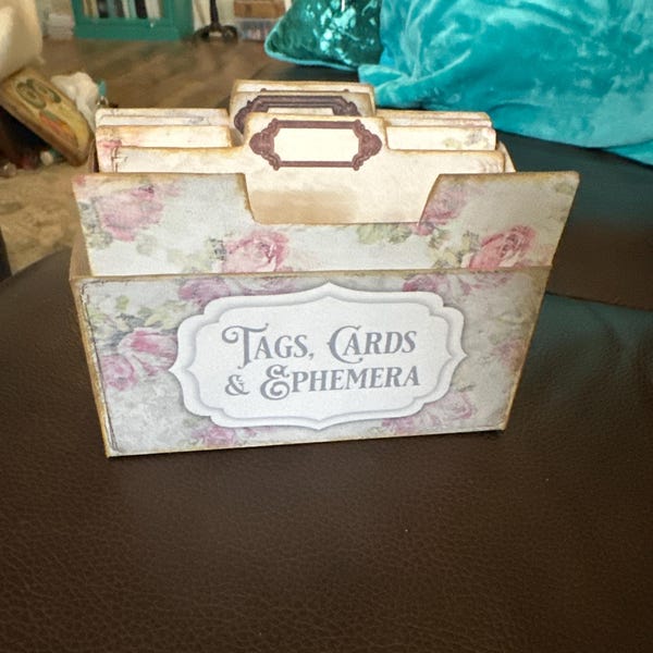 Ephemera, Box, Shabby Chic, Junk Journal, Pastel, Storage, My Porch ...