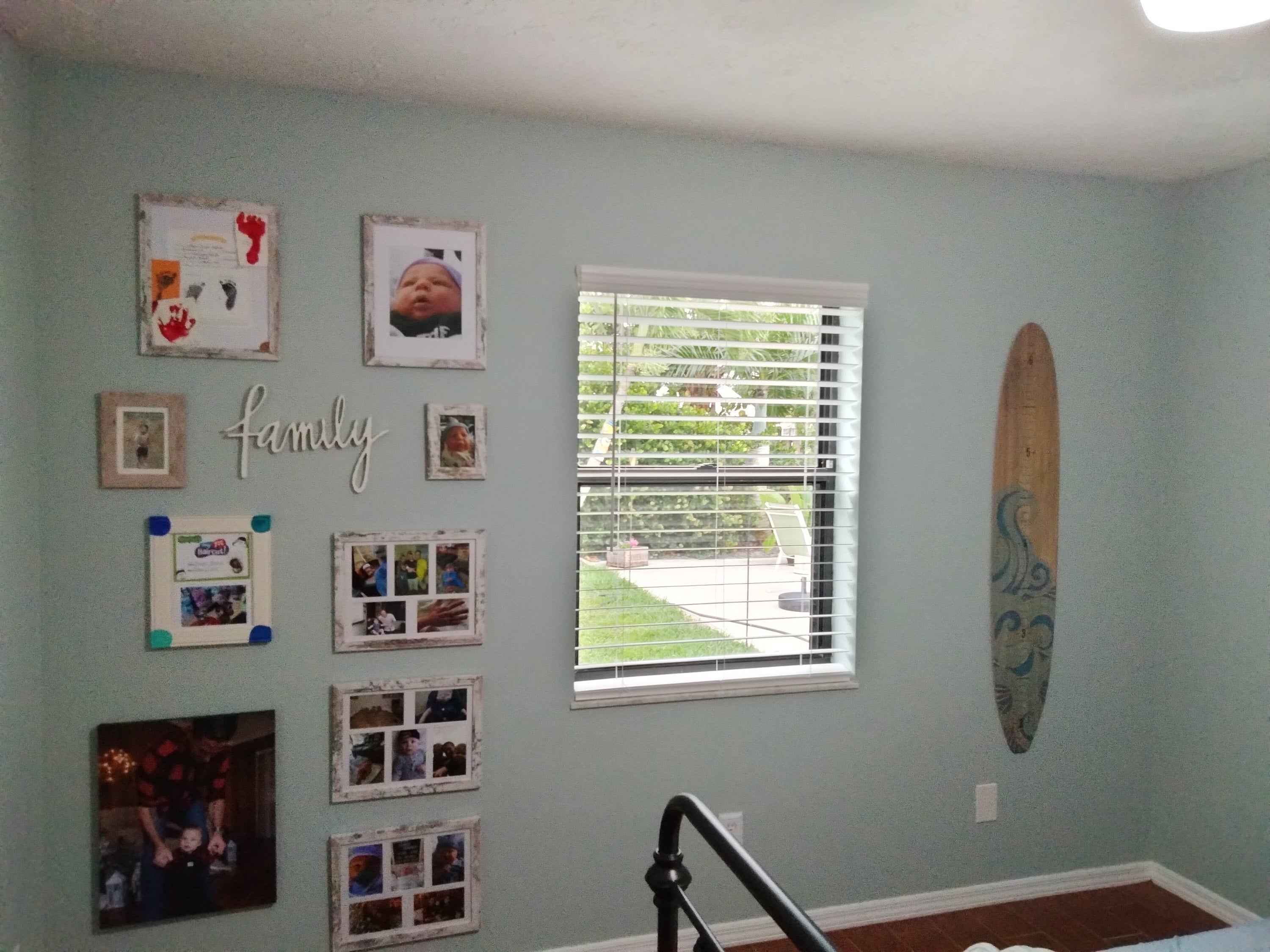Surfbrett-Wachstumskarte, Holz-Höhentafel, Ozean-Dekor, Kinderzimmer-Dekor, Küsten-Kinderzimmer-Dekor, Surfbrett-Wandkunst, Strand-Themen, Junge, Mädchen, Lineal