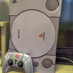 Retro Playstation 1 Inspired Skin for PS5 Classic Grey Design -  Finland