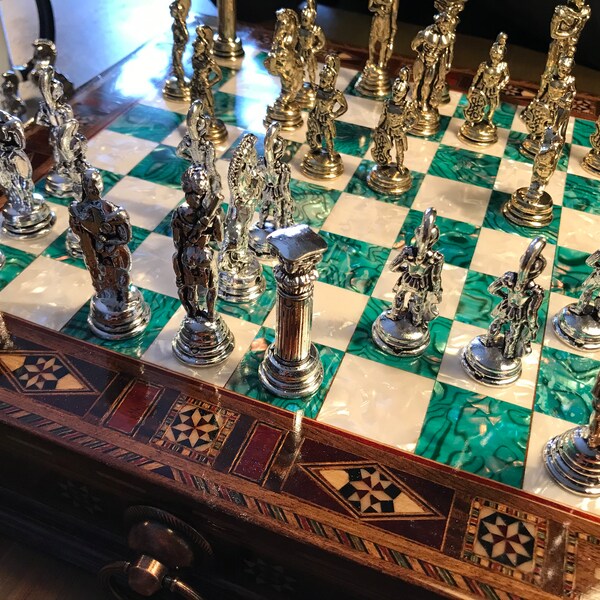 Vip Wood Chess Set - Birthday Gift for Him - Chess Set With Storage ...