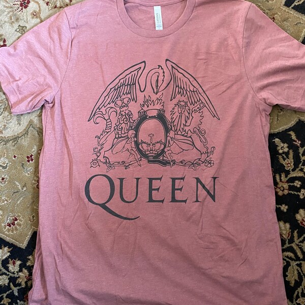 T-shirt Personnalisable Freddie Mercury Queen - Coton, Fabrication Italienne - Tailles XS à XXL