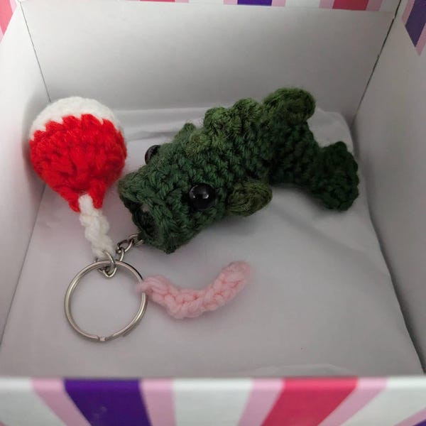 PDF + VIDEO Bode the Bass Crochet Pattern: Largemouth, Sea Bass ...