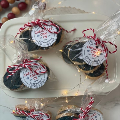 Printable Christmas Cookie Tag Merry Christmas Coal Company Coal ...