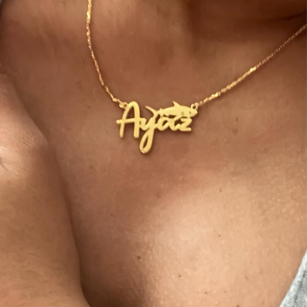 Personalized Arabic Name Necklace Gold Dainty Arabic Necklace Arabic personalized-arabic-name-necklace-gold-dainty-arabic-necklace-arabic