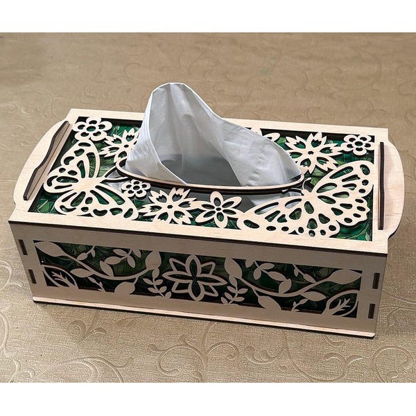 Tissue Box Svg File Tissue Paper Box SVG Bundle | Tissue Box SVG Design | Laser Cut Files ...
