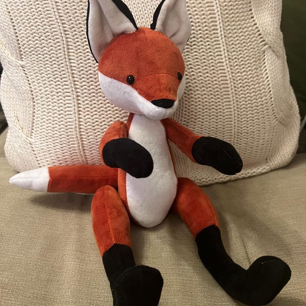 Fox Sowing Pattern Fox Sewing Pattern and Photo Instructions 16