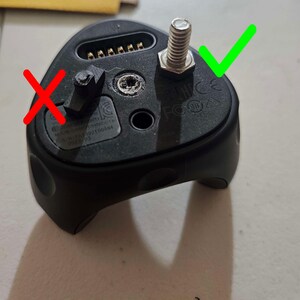 Meta Quest Pro トラッカーマウント (Vive 3.0/2.0 & Tundra)、フル