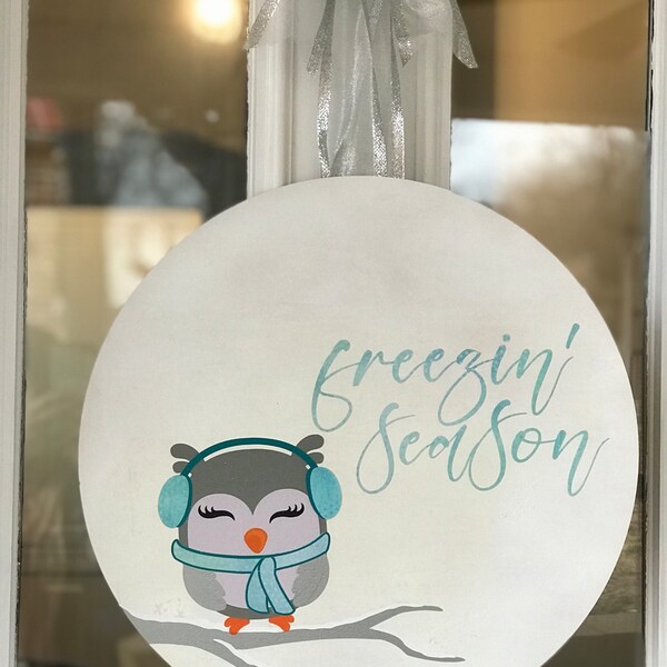 Cuttable Cute Winter Owl SVG Cut File, Owl Clipart E345 - Svg, Dxf, Png ...