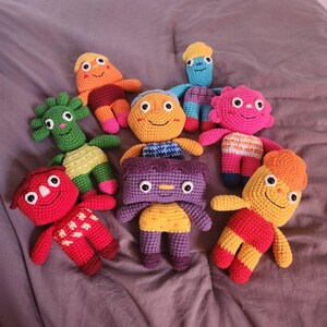 Handmade Super Sımple Songs Set of 9 Dolls Noodle - Etsy Denmark
