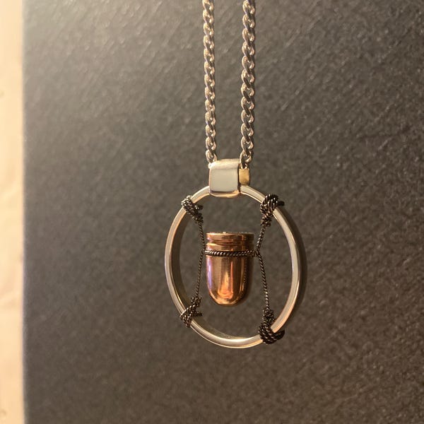 Cyberpunk 2077 Bullet Necklace - UK