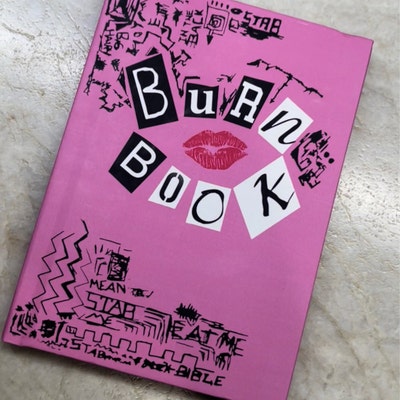 Burn Book Hardcover Journal - Etsy