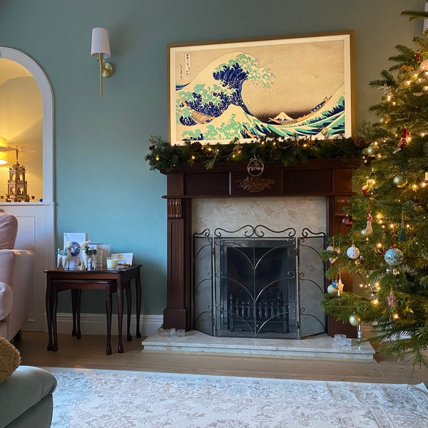 Samsung Frame Tv Art Christmas Frame Tv Art 4k Winter Painting Tv