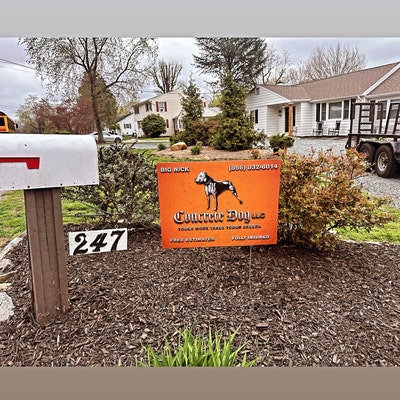 48 Custom Yard Signs FAST - Etsy
