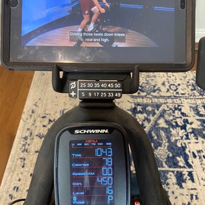 Schwinn IC4 to Peloton Conversion Chart Exercise Bike | Etsy