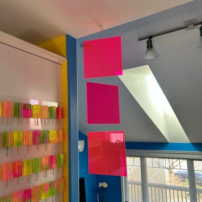 Coolsville DIY Kits Atomic Clear Colors Make a MOD Kinetic Room Divider ...