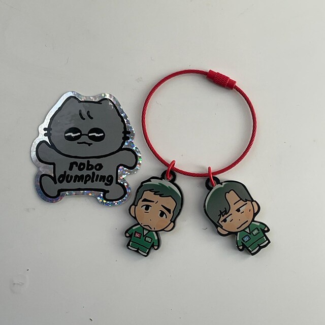 457 Squid Game Keyring - Etsy