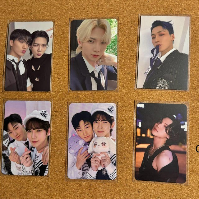 ATEEZ Official Photocard Bouncy The World EP.2 Outlaw Album
