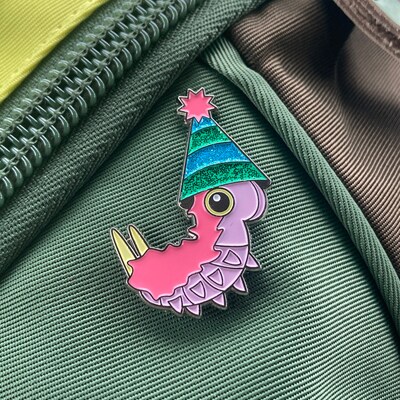 Party Hat Wurmple Pokemon Enamel Pin Pokemon Go Pin Soft - Etsy