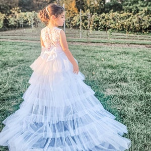Magicdress Girls Lace Flower Girl Dress - Handmade For Weddings, First Communion, Special Occasions - View #9
