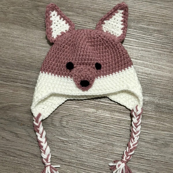 Silly Little Fox Hat Pattern - Etsy