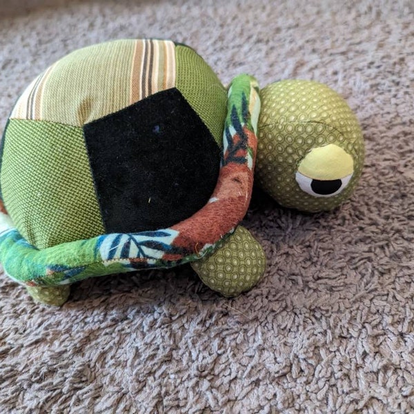 Turtle Pattern Sewing Tortoise Plush PDF - Etsy