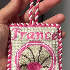 Back in stock! Needlepoint Project Pouch