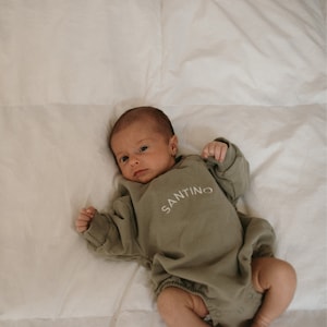 Baby Sweatshirt Romper Personalized Sweatshirt for Infants - Etsy