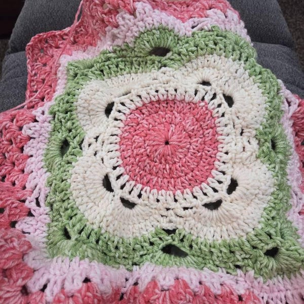 Grandma's German Shells Blanket Pattern / PDF Instant Download ...