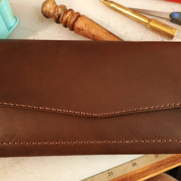 PDF Pattern Download _ Long Wallet Pattern _ Leather Handbag Pattern ...