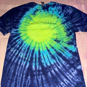 The Smoke and Mirrors Long Sleeve Tie Dye T Shirt - Etsy