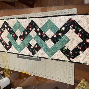 PDF Pattern for Interlocking Squares Table Runner, DIGITAL Pattern - Etsy