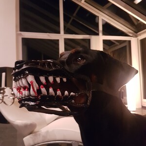 bloody teeth muzzle