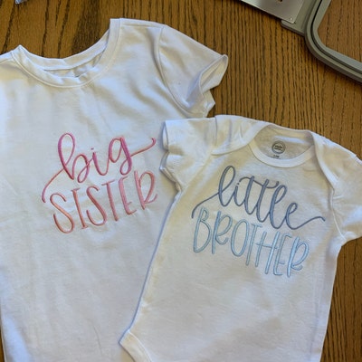 Bundle Little Brother Big Brother Little Sister Big Sister - Etsy