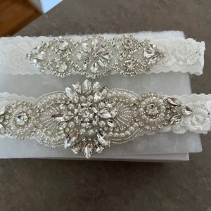 Wedding Garter Set Bridal Garter Set Lace Garter Set - Etsy