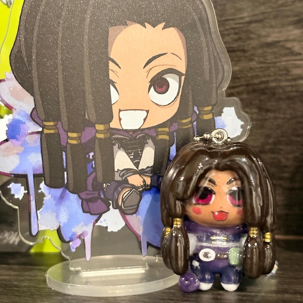 Oc Keychains Custom Chibi OC Keychain Charm, YCH Commission Handmade - Etsy