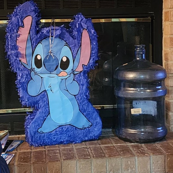 Stitch Piñata! 27”x 16” X4” , Lilo Y Stitch Theme - Etsy