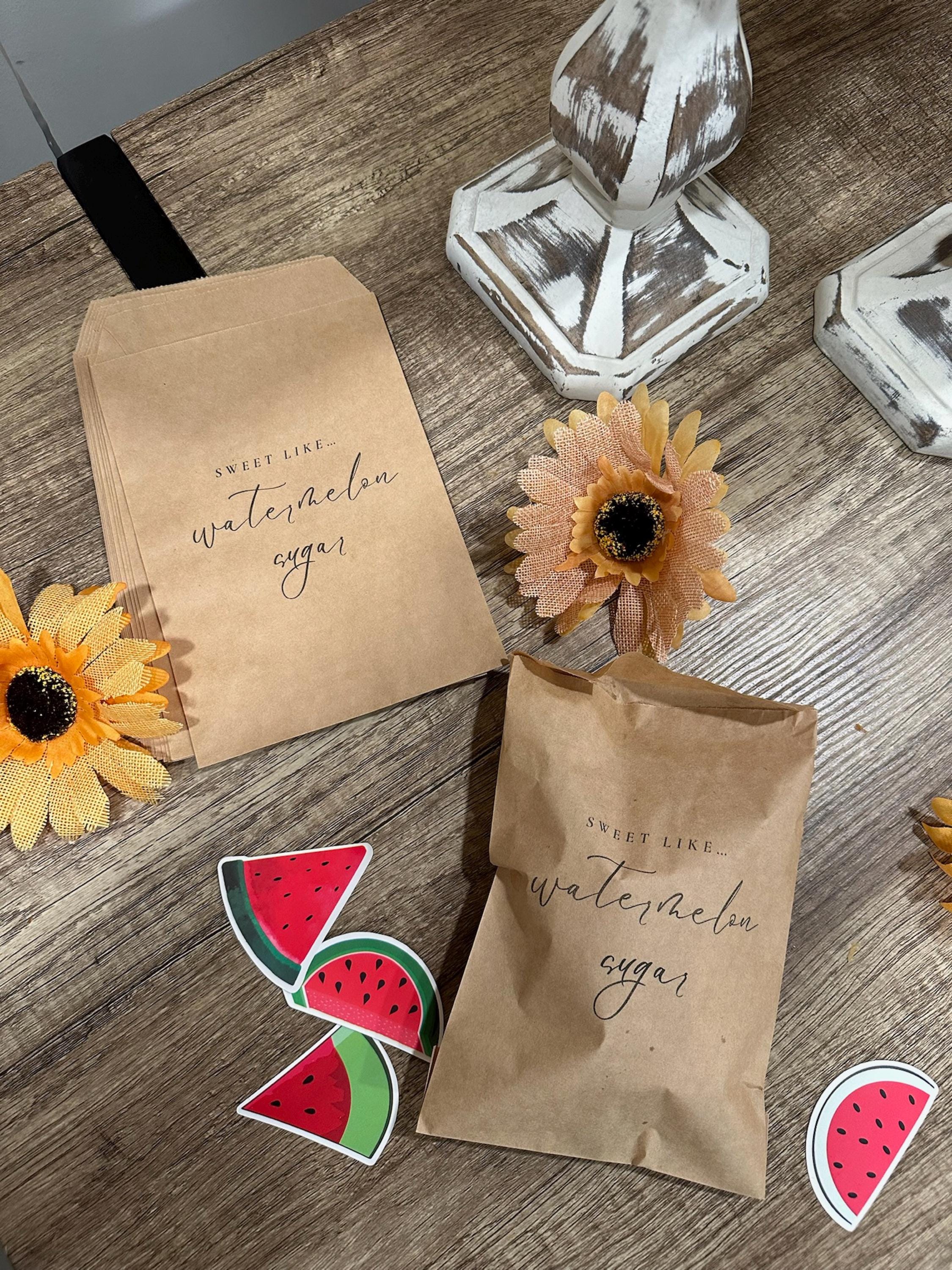 25 Eine süße Dankeschön-Geschenktüte || Hochzeitsgeschenktüte, Donuttüten, Keksgeschenktüte, Love is Sweet Bag, Brautparty-Geschenktüte