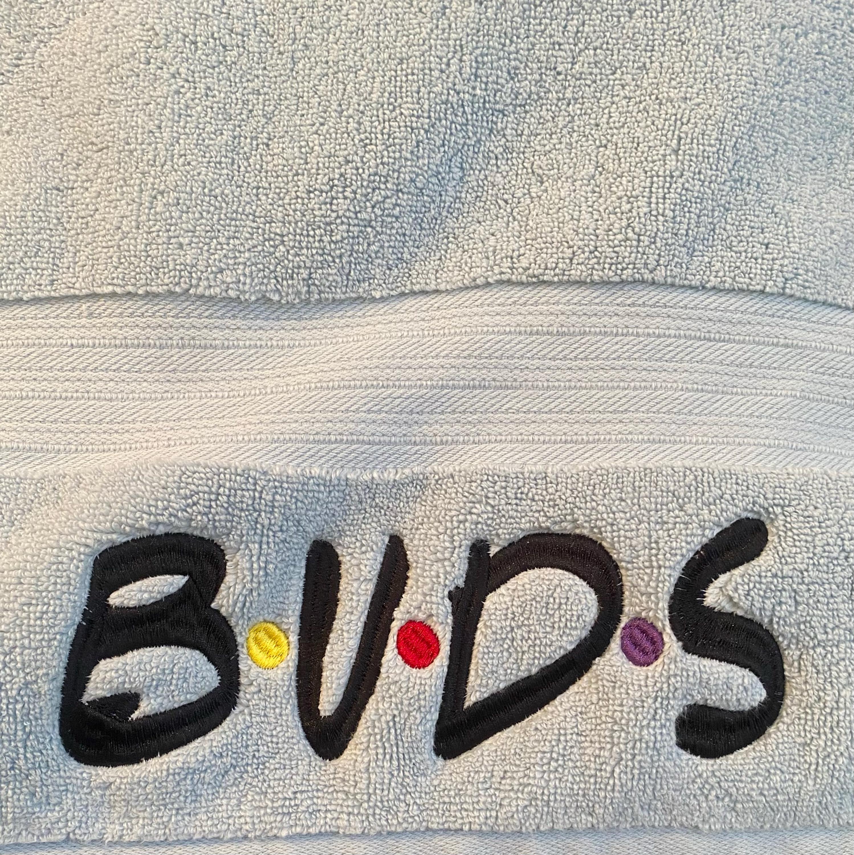 Customer photo for Friends - Embroidery font