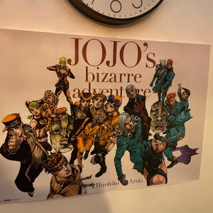 Bizarre Adventure Poster Art - A3, A4 Custom Anime Art Available