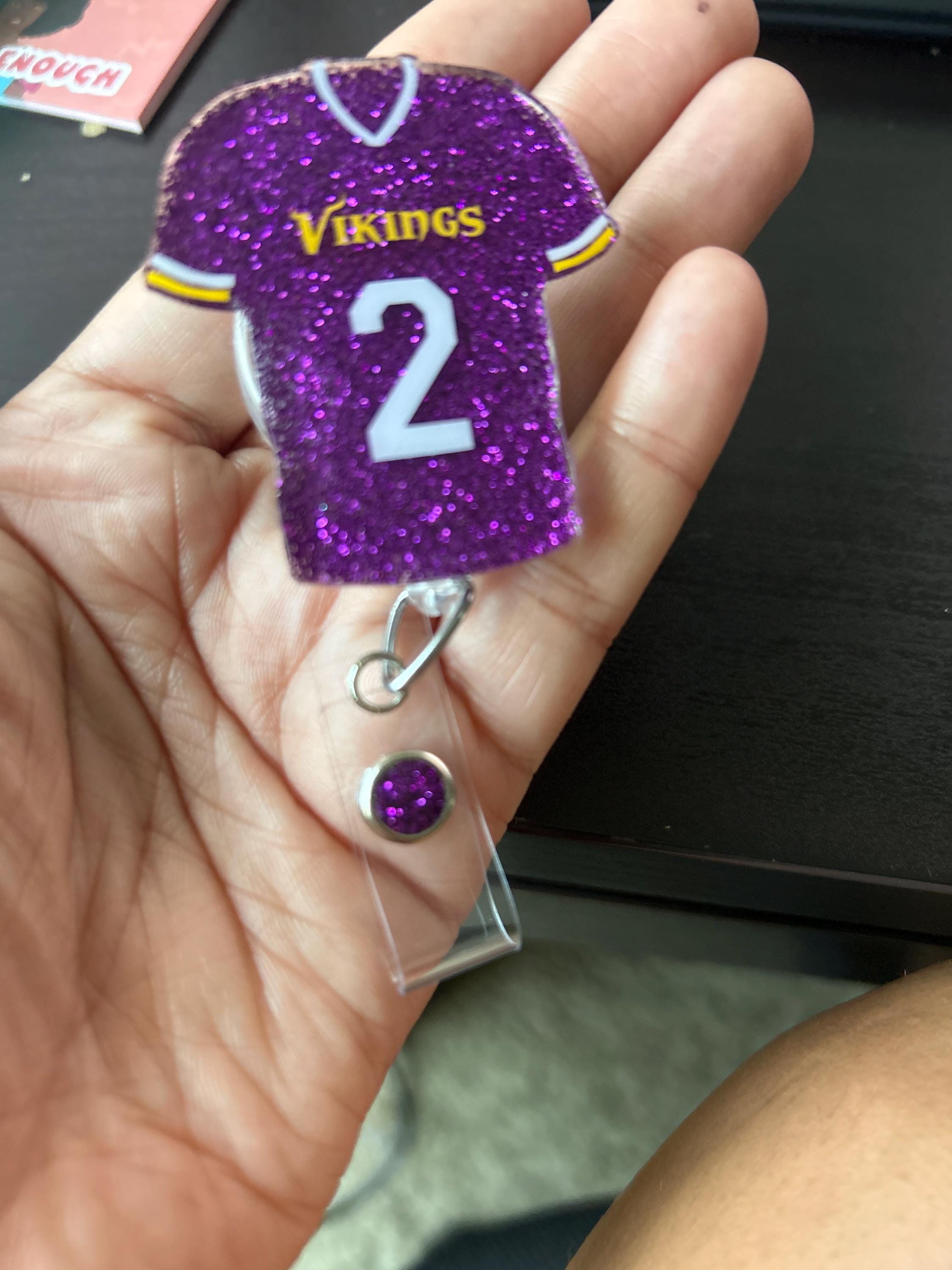 💖Buy 2 Free Shipping💖Personalized Football Team Badge Reel/Magnet