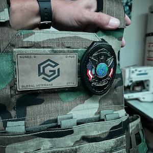 Custom Combat Plate Carrier Flak Patch - Stock Graphic