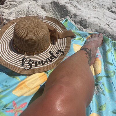 Personalized Feather Pajamas, Bridal Pajamas, Bride to Be Pajamas