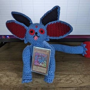 Crystal Beast Ruby Carbuncle Yu Gi Oh Amigurumi Plush Etsy Uk