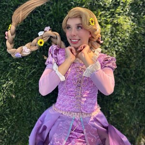 ハンドメイド - ラプンツェルのドレス大人用、ラプンツェルの