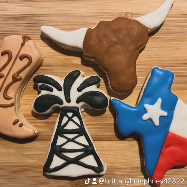 Oil Rig Cookies Oil Rig Cookie Cutter - Etsy
