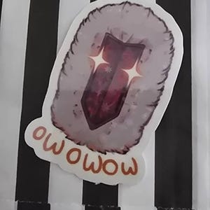 Monoco Owowow Vinyl Sticker | Clair Obscur Expedition 33 Inspired